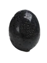 A black dragon egg: similar to a large onyx gemstone.